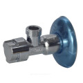 Кран латунь бытовой хром угловой с отражателем G1/2" Ру10 НР маховик Icma 90519AD07