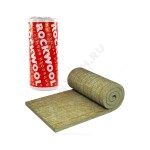 Рулон минеральная вата WIRED MAT 50 без покрытия, в стальной сетке ROCKWOOL