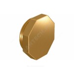 Заглушка латунь 1" НР для коллектора S/SH Uni-C Uponor 1014123
